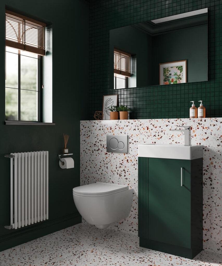 Fabrica Cloakroom Dark Emerald