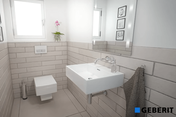 Geberit Concealed Cistern Frame Installation