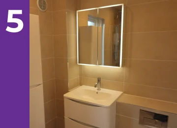 bathroom renovation fifth step